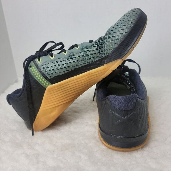 Nike Metcon 6 Mens Shoes Size 7.5 Black Green Camo  CrossFit Training Sneakers - Picture 5 of 10